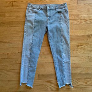 American Eagle Two-Tone Skinny Jeans